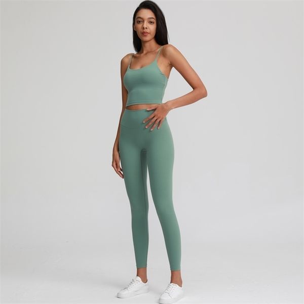 naked feel yoga set women sport suit gym clothing workout 2pcs high waist fitness leggings+s bra outfit for woman 220317, Gray
naked feel yoga set women sport suit gym clothing workout 2pcs high waist fitness leggings+s bra outfit for woman 220317, Gray