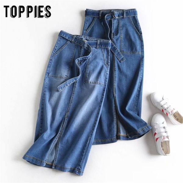 denim skirts womens high waist midi pencil skirts spring summer streetwear mid split 201111, Black
denim skirts womens high waist midi pencil skirts spring summer streetwear mid split 201111, Black