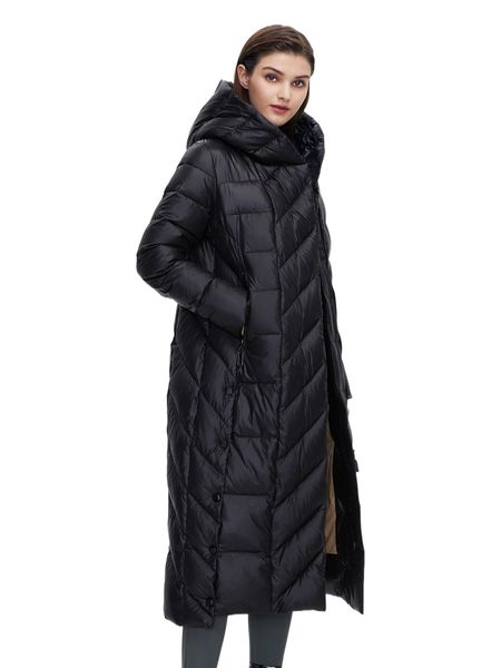 zip pocket hooded puffer coat without belt q4cj#, Black
zip pocket hooded puffer coat without belt q4cj#, Black