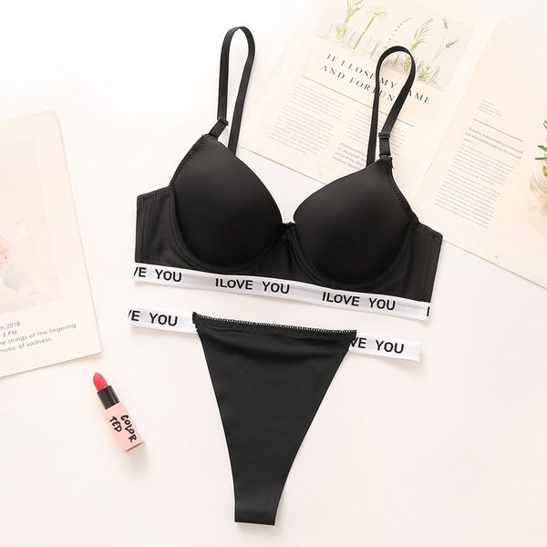 black bra set low waist antibacterial breathable panties no steel ring adjustable bra b6092., Red;black
black bra set low waist antibacterial breathable panties no steel ring adjustable bra b6092., Red;black