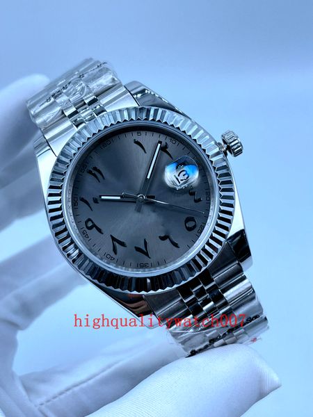 men's wristwatches arabic numerals grey green red dial 41mm 126334 new version stainless steel bracelet eta 2813 movement automatic men, Slivery;brown
men's wristwatches arabic numerals grey green red dial 41mm 126334 new version stainless steel bracelet eta 2813 movement automatic men, Slivery;brown