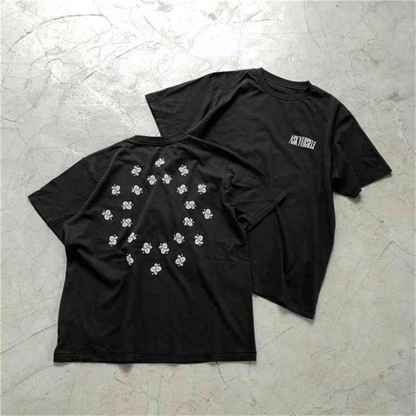 high street simple vintage askyurself t-shirt men women quality washed do old t shirts tees 210420, White;black
high street simple vintage askyurself t-shirt men women quality washed do old t shirts tees 210420, White;black