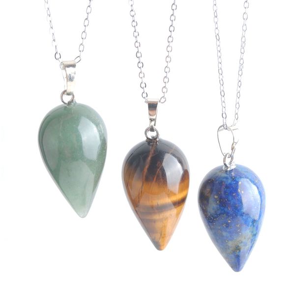 wholesale natural crystal pendants healing stone rose quartz water drop customized chain for women men jewelry be902, Silver
wholesale natural crystal pendants healing stone rose quartz water drop customized chain for women men jewelry be902, Silver