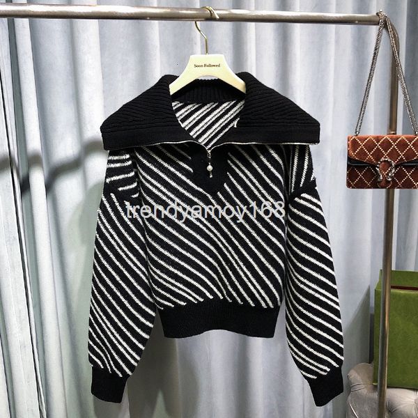 women's knits & tees autumn winter pole quality black and white stripe off shoulder sweater women's slim long sleeve knitted cashm
women's knits & tees autumn winter pole quality black and white stripe off shoulder sweater women's slim long sleeve knitted cashm