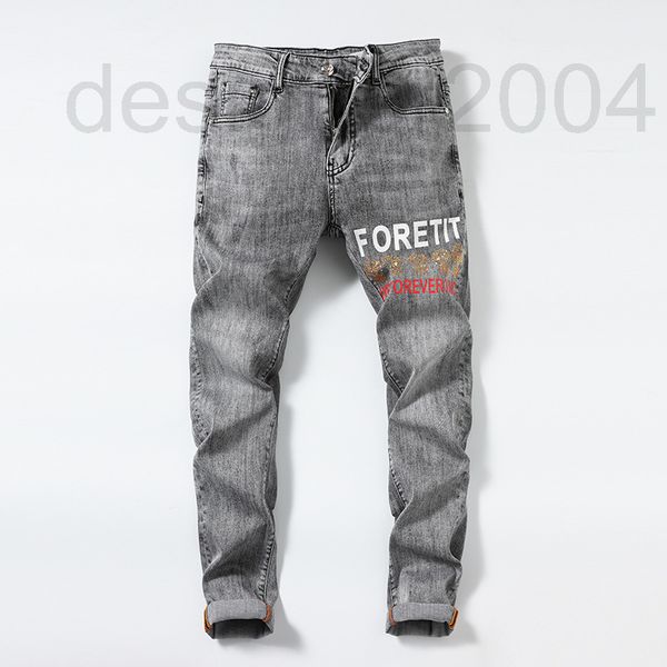 men's jeans designer 2021 thin jeans men's fashion brand hole drilling beads light blue embroidery elastic slim leggings 3897
men's jeans designer 2021 thin jeans men's fashion brand hole drilling beads light blue embroidery elastic slim leggings 3897