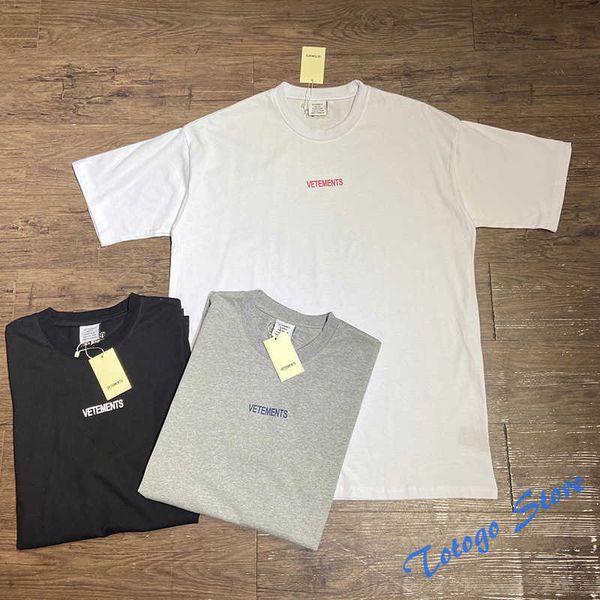 vtm t-shirt black white gray vetements letter printing embroidery big label simple o-neck oversize man women casual tee, White;black
vtm t-shirt black white gray vetements letter printing embroidery big label simple o-neck oversize man women casual tee, White;black