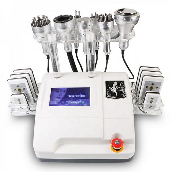 Image of 8 In 1 Multifunctional 40K Vacuum Cavitation Machine Body Slimming Device Face Lifting Weight Loss Beauty Equipment