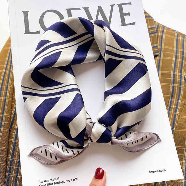 designer silk head bag hair scarf silk female spring and autumn mulberry silk stripe thin decorative small square scarf tide, Blue;gray
designer silk head bag hair scarf silk female spring and autumn mulberry silk stripe thin decorative small square scarf tide, Blue;gray
