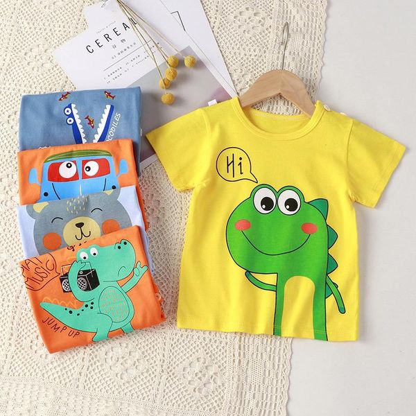 summer kids t-shirts cartoon dinosaur car bear tees for boys and girls short sleeve children clothes, Blue
summer kids t-shirts cartoon dinosaur car bear tees for boys and girls short sleeve children clothes, Blue