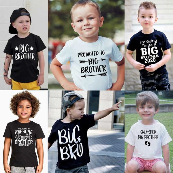 promoted to big t-shirt brother kids boys summer short sleeve toddler boy shirt casual children clothing girls t, Blue
promoted to big t-shirt brother kids boys summer short sleeve toddler boy shirt casual children clothing girls t, Blue