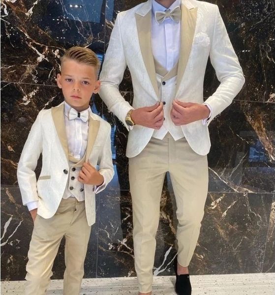 pattern father and son men suits wedding prom groom tuxedos terno masculino slim fit blazer 3 pieces jacket pant vest, Black;gray
pattern father and son men suits wedding prom groom tuxedos terno masculino slim fit blazer 3 pieces jacket pant vest, Black;gray
