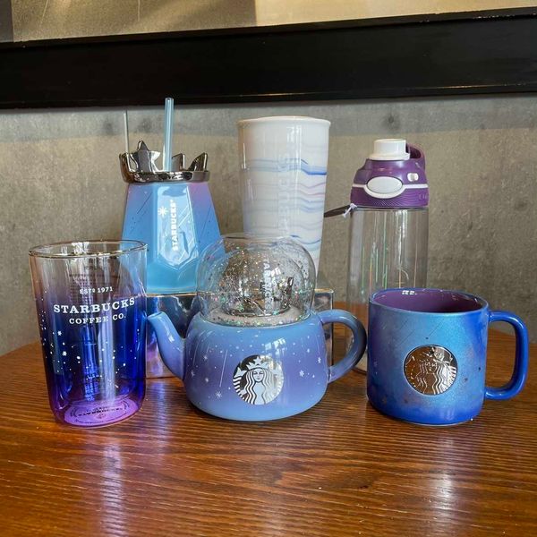 2021 starbucks cup summer series gradient purple crown nameplate mark glass water cup
2021 starbucks cup summer series gradient purple crown nameplate mark glass water cup