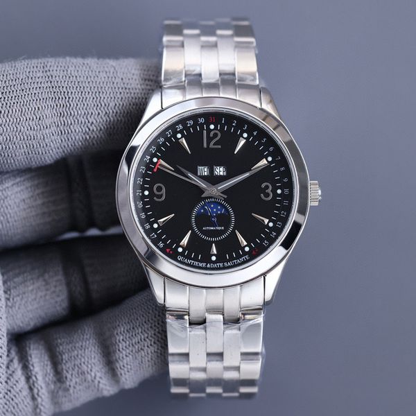 mens watch automatic 42mm mechanical watch waterproof business wristwatches montre de luxe gifts, Slivery;brown
mens watch automatic 42mm mechanical watch waterproof business wristwatches montre de luxe gifts, Slivery;brown