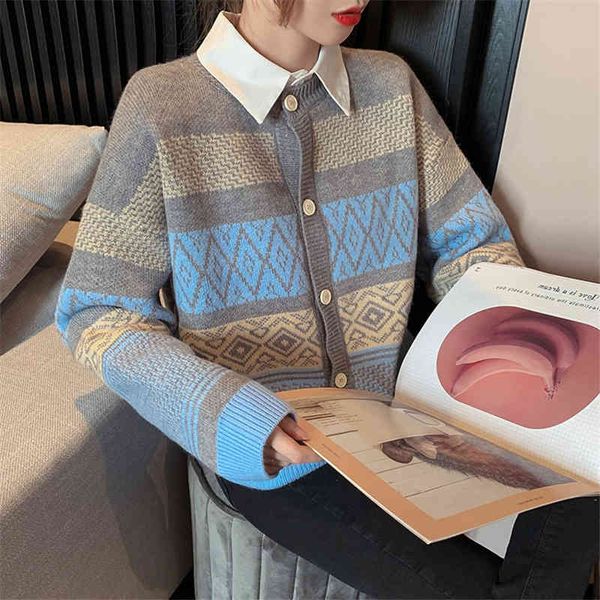 women's polos sweater coat women's french loose net red short outer sweater cardigan korean version l760, White
women's polos sweater coat women's french loose net red short outer sweater cardigan korean version l760, White