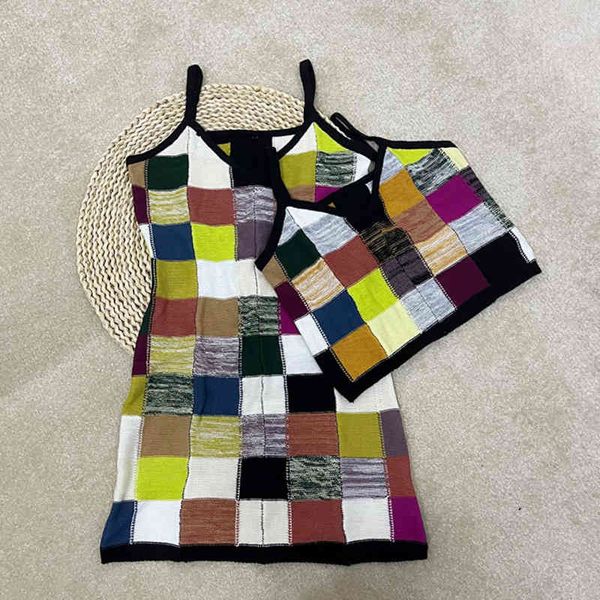 casual dresses style personalized fashion rainbow grid inlaid color matching slim fit fragrant wind suspender knitted dress, Black;gray
casual dresses style personalized fashion rainbow grid inlaid color matching slim fit fragrant wind suspender knitted dress, Black;gray