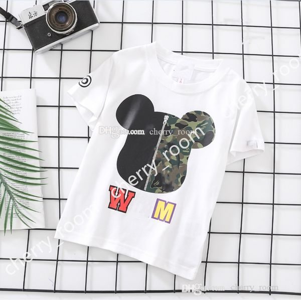boys designer t-shirts summer kids girls cartoon head letter printed shorts sleeve children casual clothings c7003, Blue
boys designer t-shirts summer kids girls cartoon head letter printed shorts sleeve children casual clothings c7003, Blue