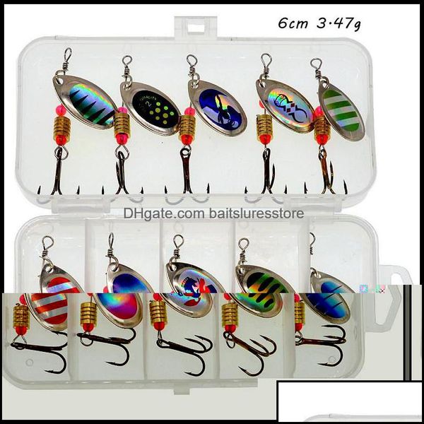 baits lures fishing sports outdoors 10pcs/box 10 colors mixed 6cm 3.47g spinner metal 6 hook hooks fishhooks pesca tackle accessories d-00
baits lures fishing sports outdoors 10pcs/box 10 colors mixed 6cm 3.47g spinner metal 6 hook hooks fishhooks pesca tackle accessories d-00
