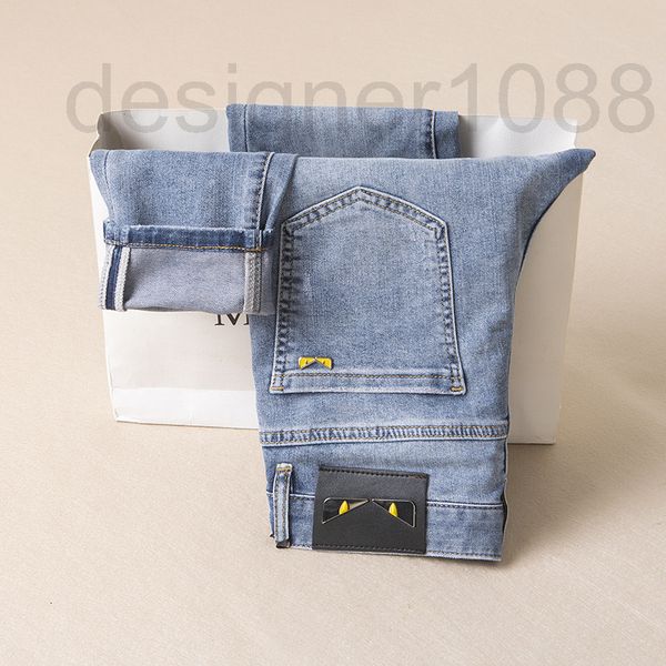 men's jeans designer high end spring and summer new leisure elastic men's light color jeans fashion brand slim fit pants men o6dd, Blue
men's jeans designer high end spring and summer new leisure elastic men's light color jeans fashion brand slim fit pants men o6dd, Blue