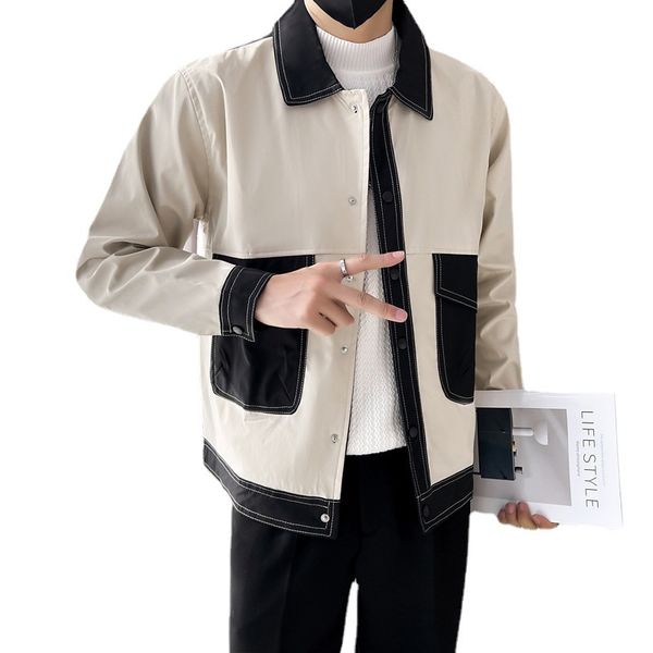designer jacket hoodies patchwork baseball jacket british blazer breasted size xl 2xl 3xl, Black
designer jacket hoodies patchwork baseball jacket british blazer breasted size xl 2xl 3xl, Black