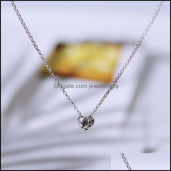 vintage style 925 sterling sier designer jewelry american european handmade antique heart pendant necklace with link chain drop delivery 202, Silver
vintage style 925 sterling sier designer jewelry american european handmade antique heart pendant necklace with link chain drop delivery 202, Silver