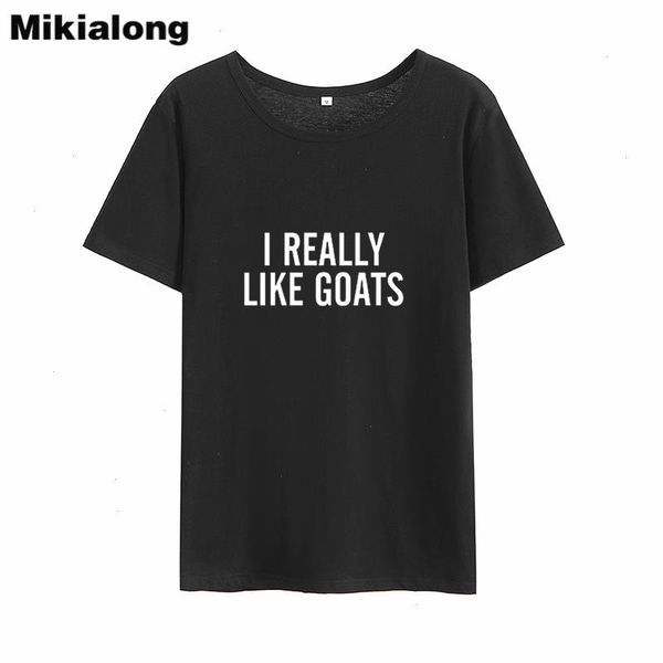 i really like goats funny t shirts women short sleeve cotton camiseta feminina loose tumblr t-shirt, White
i really like goats funny t shirts women short sleeve cotton camiseta feminina loose tumblr t-shirt, White