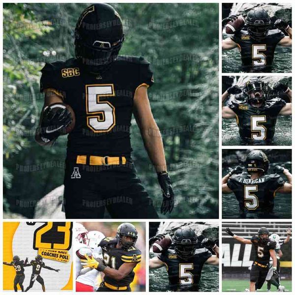 c202 2020 appalachian state mountaineers 5 thomas hennigan 8 marcus williams jr. 29 brendan harrington ryan huff mike evans ncaa football je, Black
c202 2020 appalachian state mountaineers 5 thomas hennigan 8 marcus williams jr. 29 brendan harrington ryan huff mike evans ncaa football je, Black