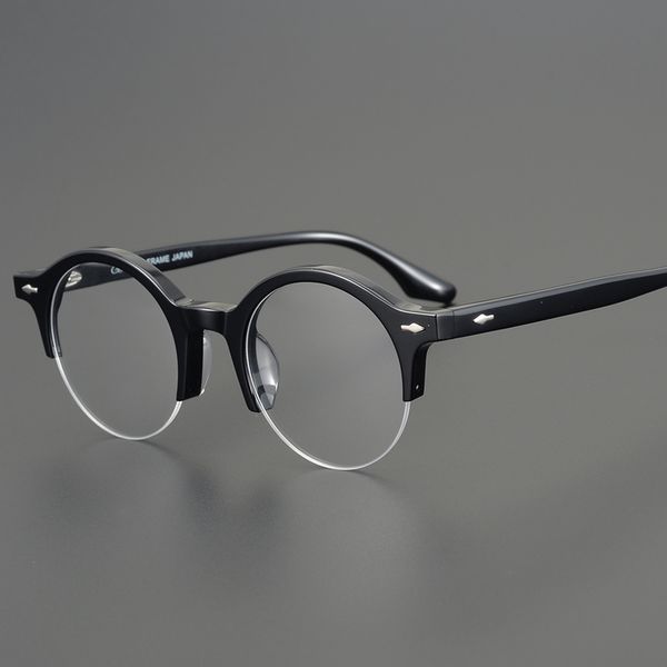 retro round semi rimless eyeglasses frame for men optical myopia glasses frames women acetate vintage prescription reading spectacles, Silver
retro round semi rimless eyeglasses frame for men optical myopia glasses frames women acetate vintage prescription reading spectacles, Silver