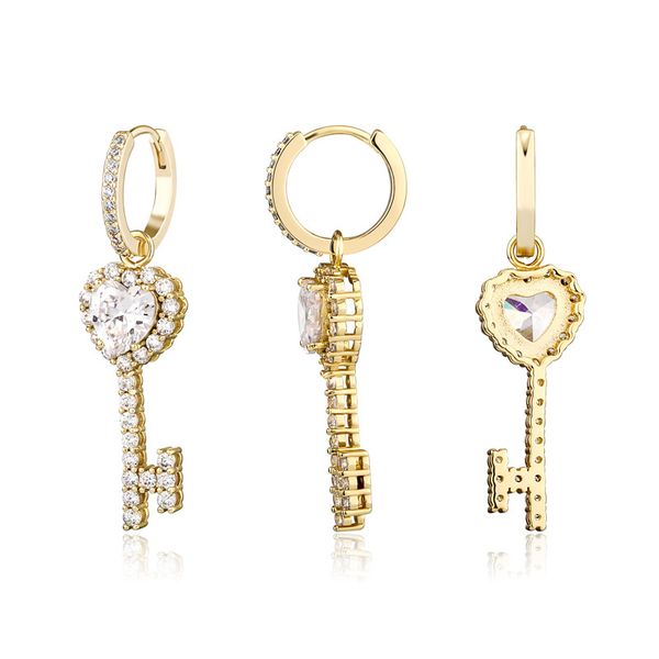 new simple key stud earrings for women gold color personality studs earring girl fashion jewelry birthday gifts, Golden;silver
new simple key stud earrings for women gold color personality studs earring girl fashion jewelry birthday gifts, Golden;silver