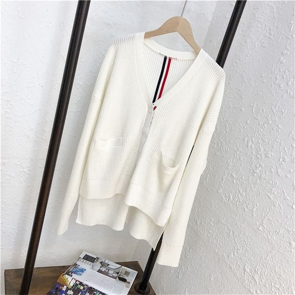 71% off 2022 summer trendy men's women's clothg autumn new irregular hem v-neck sweater cardigan jacket short front and long in ba, White
71% off 2022 summer trendy men's women's clothg autumn new irregular hem v-neck sweater cardigan jacket short front and long in ba, White