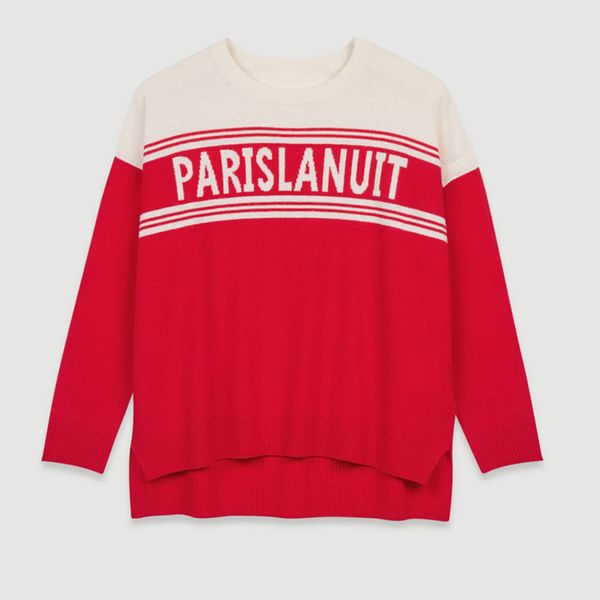 women's sweaters fadan family autumn winter college style loose letter printing color matching wool sweater women's, White;black
women's sweaters fadan family autumn winter college style loose letter printing color matching wool sweater women's, White;black