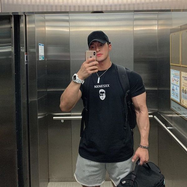 outdoor t-shirts muscle workout t-shirt mutant monster sports running printed casual short sleeve summer workout clothes men, Gray;blue
outdoor t-shirts muscle workout t-shirt mutant monster sports running printed casual short sleeve summer workout clothes men, Gray;blue