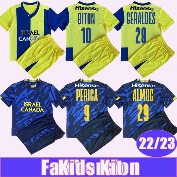 22 23 maccabi tel aviv kids kit soccer jerseys nachmias perica biton kuwas yeini geraldes home away football shirt short child uniforms, Black
22 23 maccabi tel aviv kids kit soccer jerseys nachmias perica biton kuwas yeini geraldes home away football shirt short child uniforms, Black