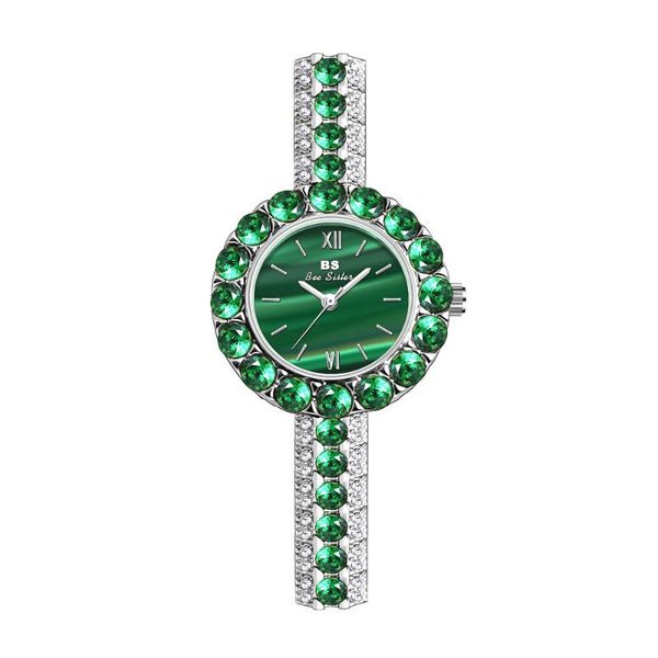 wristwatches bs bee sister small dial diamond green watch for women elegant female dress ladies wrist watches montre femme, Slivery;brown
wristwatches bs bee sister small dial diamond green watch for women elegant female dress ladies wrist watches montre femme, Slivery;brown