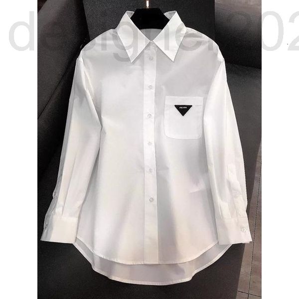 women's blouses & shirts designer p's 22ss early spring shirt is versatile and comfortable, the still firmly seated in fashion cla, White
women's blouses & shirts designer p's 22ss early spring shirt is versatile and comfortable, the still firmly seated in fashion cla, White