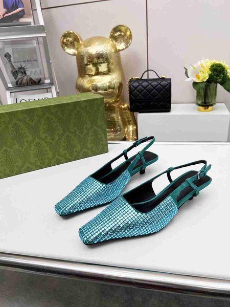 2023 elling famous brand women's diamond classic luxury sandals casual flat party shoes girl 3.5cm heel designer wedding genuine leathe, Black
2023 elling famous brand women's diamond classic luxury sandals casual flat party shoes girl 3.5cm heel designer wedding genuine leathe, Black