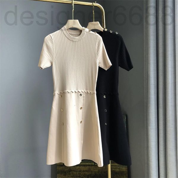casual dresses designer strongly recommend knitted dress women's spring and summer french elegant splicing waist closed metal shoulder, Black;gray
casual dresses designer strongly recommend knitted dress women's spring and summer french elegant splicing waist closed metal shoulder, Black;gray