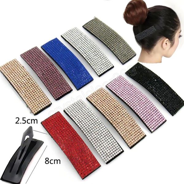 rhinestone hair clips women shiny hairpins barrettes fashion headbands hair accessories head jewelry ornament, Slivery;white
rhinestone hair clips women shiny hairpins barrettes fashion headbands hair accessories head jewelry ornament, Slivery;white