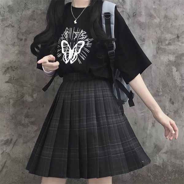 houzhou gothic black plaid skirt women kawaii harajuku high waist pleated mini skirts japanese school uniform preppy style jk 220317
houzhou gothic black plaid skirt women kawaii harajuku high waist pleated mini skirts japanese school uniform preppy style jk 220317