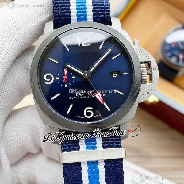 v7f 45mm a23j gmt automatic mens watch titanium steel carbon fiber bezel blue dial luna rossa challenger 36th america's cup nato nylon, Slivery;brown
v7f 45mm a23j gmt automatic mens watch titanium steel carbon fiber bezel blue dial luna rossa challenger 36th america's cup nato nylon, Slivery;brown