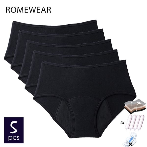 5 pcs cotton menstrual period panties plus size women heavy flow absorbency leakproof underwear female incontinence lingerie 220426, Black;pink
5 pcs cotton menstrual period panties plus size women heavy flow absorbency leakproof underwear female incontinence lingerie 220426, Black;pink