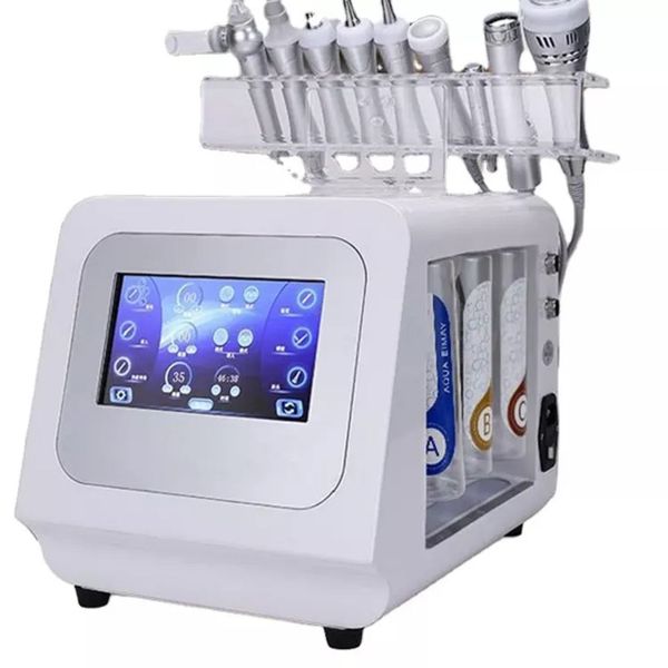 9 in 1 multifunctional beauty equipment facial hydro dermabrasion machine, Black;white
9 in 1 multifunctional beauty equipment facial hydro dermabrasion machine, Black;white