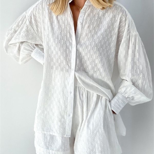 mnealways18 white elegant jacquard fabric soft vacation suits women long sleeves shirts and pants two pieces outfits summer 220513
mnealways18 white elegant jacquard fabric soft vacation suits women long sleeves shirts and pants two pieces outfits summer 220513