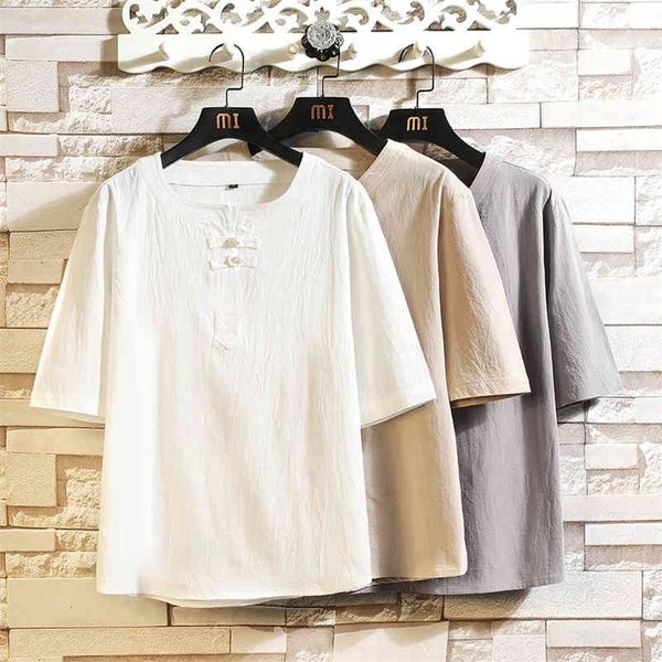 summer fashion new korea mens t shirts short sleeve harajuku cotton linen touch male tee shirt black white khaki 4xl 5xl 210412, White;black
summer fashion new korea mens t shirts short sleeve harajuku cotton linen touch male tee shirt black white khaki 4xl 5xl 210412, White;black