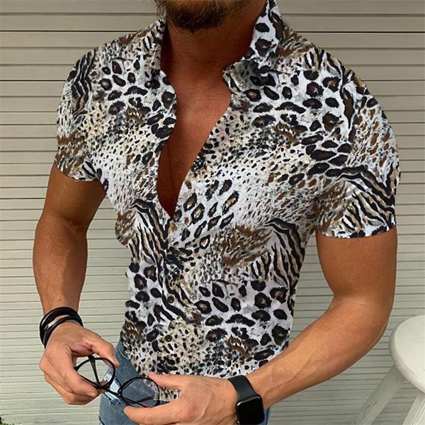 mens shirts summer leopard 3d printing single breasted slim fit casual short sleeve cardigan street hip hop clothing 220617, White;black
mens shirts summer leopard 3d printing single breasted slim fit casual short sleeve cardigan street hip hop clothing 220617, White;black
