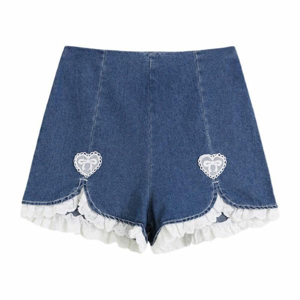 women's shorts women's denim casual korean fashion baggy high waist lace edge a-line pants 2022 summer straight thin jeans, White;black
women's shorts women's denim casual korean fashion baggy high waist lace edge a-line pants 2022 summer straight thin jeans, White;black