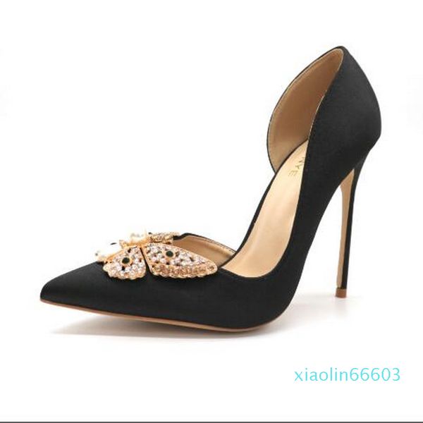fashion-black silk satin pointed toes woemn shoes diamond butterfly button 12cm stiletto heel shoes sandals women's wedding dress shoes
fashion-black silk satin pointed toes woemn shoes diamond butterfly button 12cm stiletto heel shoes sandals women's wedding dress shoes