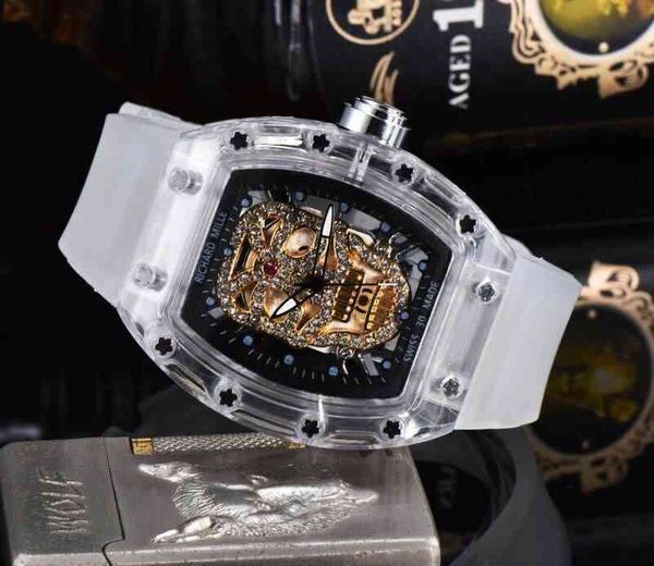 luxury mens mechanics watch richa milles skull watch r chaocharlid hiphop same men's wine barrel diamond, Slivery;brown
luxury mens mechanics watch richa milles skull watch r chaocharlid hiphop same men's wine barrel diamond, Slivery;brown