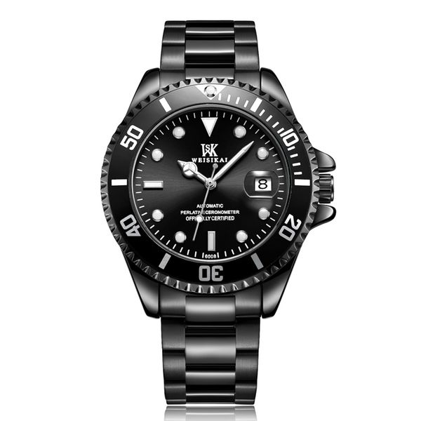 watches watch auto date 36mm automatic mechanical single calendar movement stainless steel wristwatches luminous wristwatch, Slivery;black
watches watch auto date 36mm automatic mechanical single calendar movement stainless steel wristwatches luminous wristwatch, Slivery;black