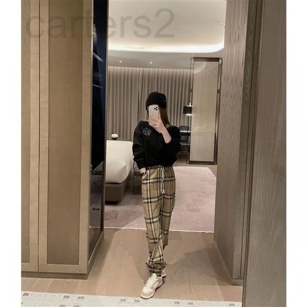 casual dresses designer chaopai 22 early spring new plaid pants women's lace up elastic waist loose and versatile fashion casual straig, Black;gray
casual dresses designer chaopai 22 early spring new plaid pants women's lace up elastic waist loose and versatile fashion casual straig, Black;gray