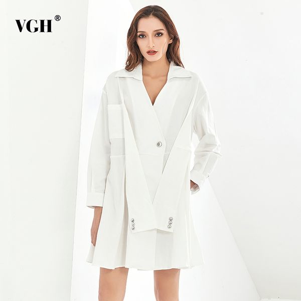 pure color dresses blazer lapel collate lantern long sleeve high waist slimming ruched womens casual dress fashion 210507, Black;gray
pure color dresses blazer lapel collate lantern long sleeve high waist slimming ruched womens casual dress fashion 210507, Black;gray